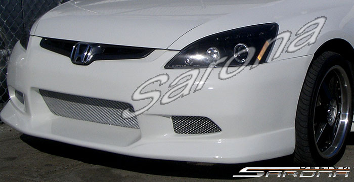 Custom Honda Accord  Sedan Front Bumper (2004 - 2007) - $450.00 (Part #HD-007-FB)
